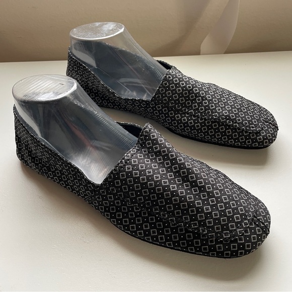 Prada Men’s Silk Leather Suede House Slippers Jacquard fabric loafers US 9 - Picture 1 of 8